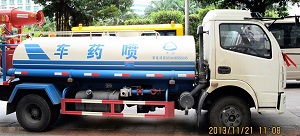 东风多利卡喷药车